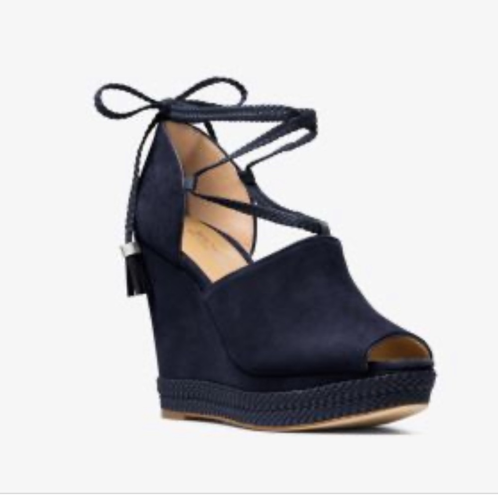 Michael Kors Hastings Ankle wrap wedge